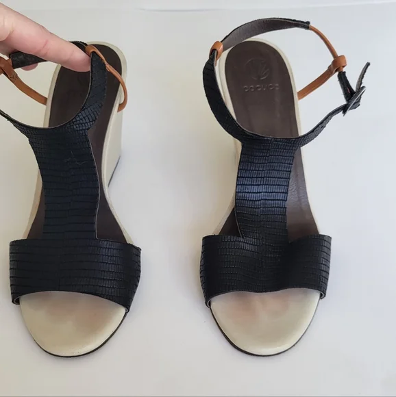 COCLICO Wedge Heel Sandals - Picture 2 of 11